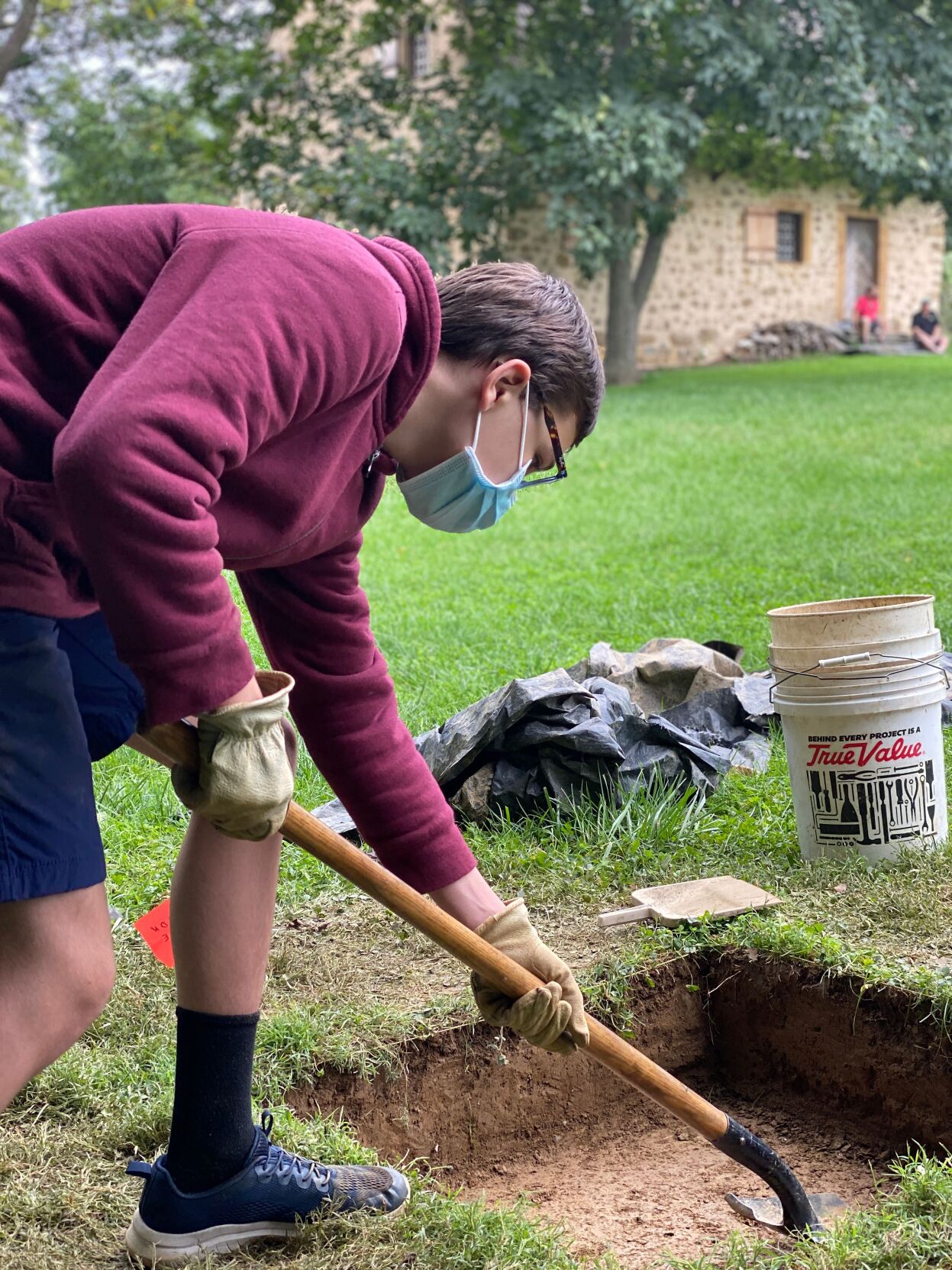 Archaeology student at Millersville University